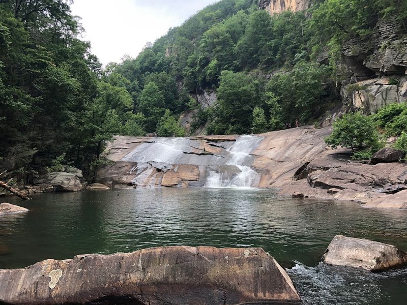 Tallulah Gorge State Park - Bridal Veil Falls Swimming Area