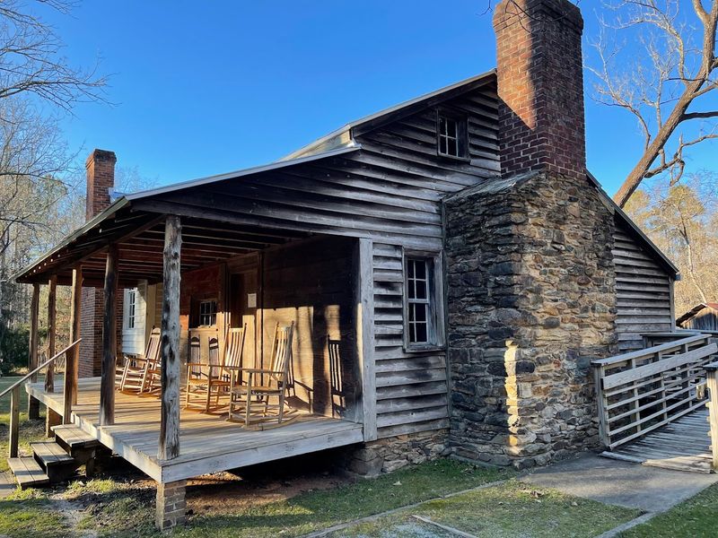 Preserved Historic Cabins And Structures