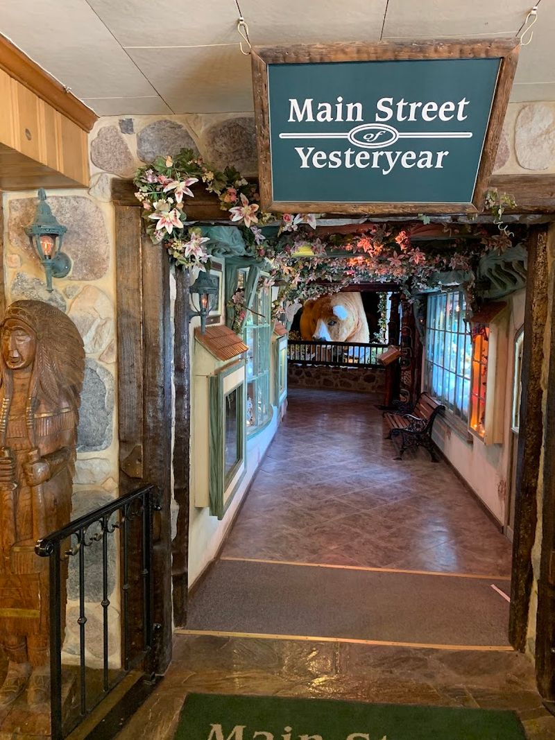 Main Street of Yesteryear changes the mood completely