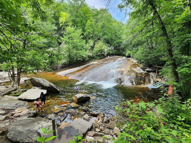 Sliding Rock Natural Water Attraction