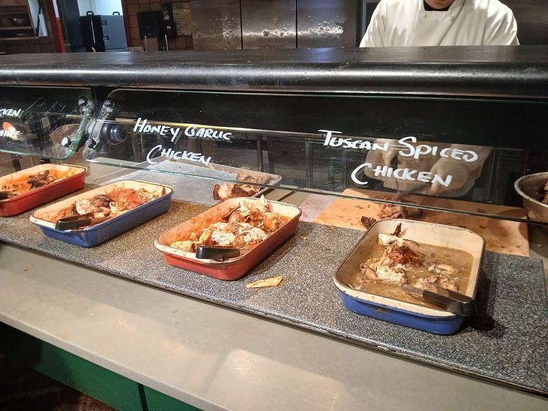 Rotisserie Meats and Hearty Hot Entrées
