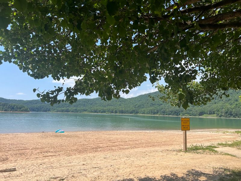 The Swimming Beach Keeps Things Simple And Scenic