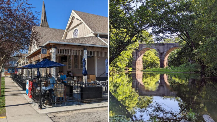 North of Indianapolis, Tucked Beside Rolling Woodlands, Is a Small Town With Enough Caf&eacute;s and Parks for a Peaceful Weekend