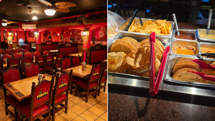 One Concord Restaurant Serves An All-You-Can-Eat Mexican Buffet That Locals Keep Coming Back To
