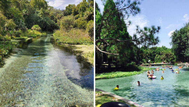 One Florida Spring-Fed Park Is The Perfect Place For Tubing, Kayaking, And Camping Adventures