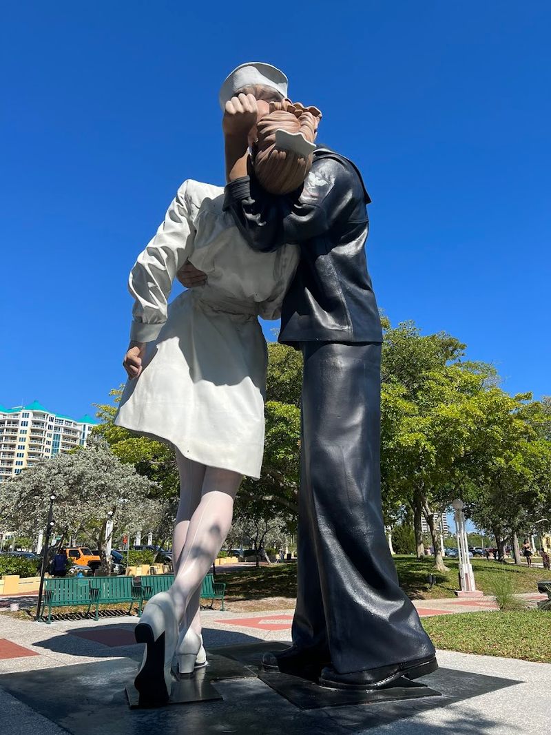 The Unconditional Surrender Statue 
