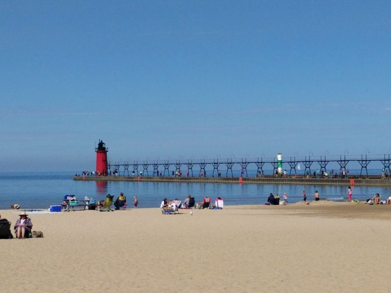 Lake Michigan Beach at South Haven (South Haven, Van Buren)