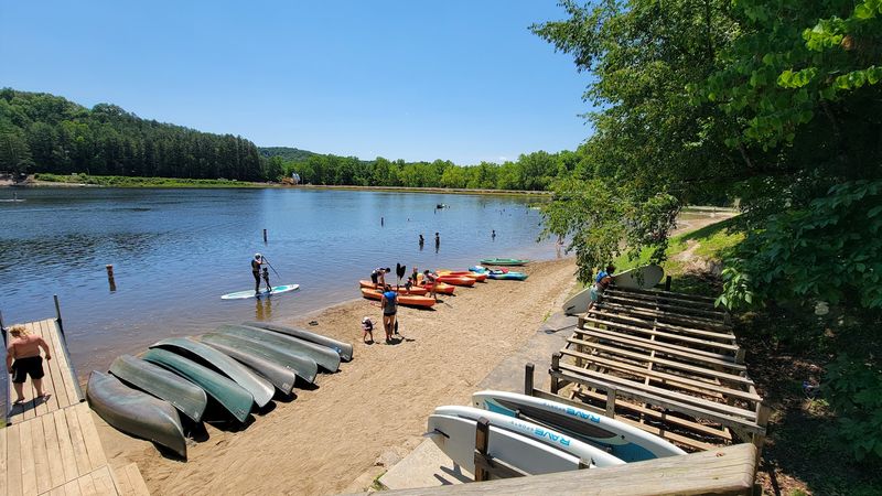 Lake Hope State Park Beach