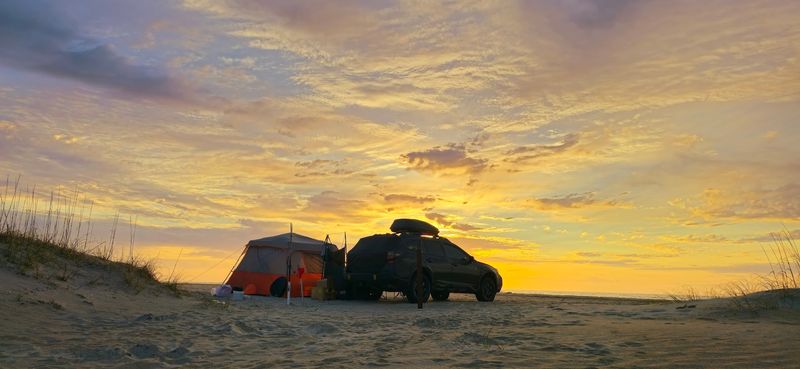 Witnessing Spectacular Sunsets Over the Sound