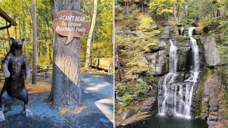 The &ldquo;Niagara of Pennsylvania&rdquo; Plunges 300 Feet Through Ancient Hemlock Forests Below