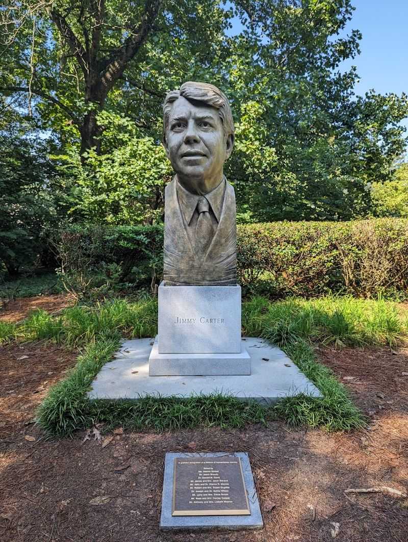 Statue of Jimmy Carter
