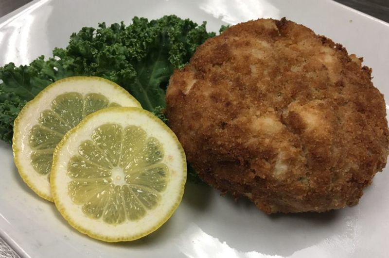 The Mega Colossal Crab Cake That Lives Up to Its Name