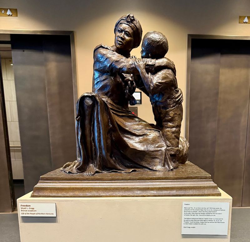 The National Underground Railroad Freedom Center Sculptures 