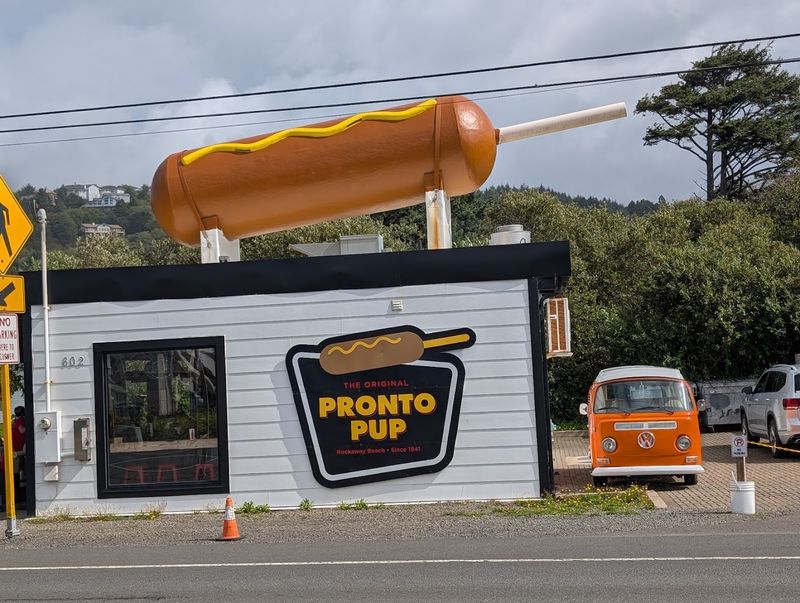 The Pronto Pup Whale and Oddities Display (Rockaway Beach)