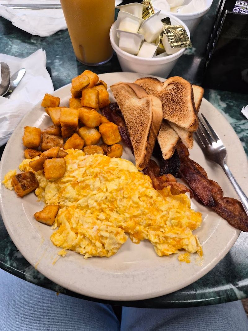 Classic Diner Menu Diversity