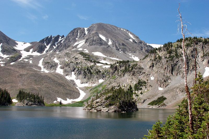Lake Agnes and the Iconic Nokhu Crags