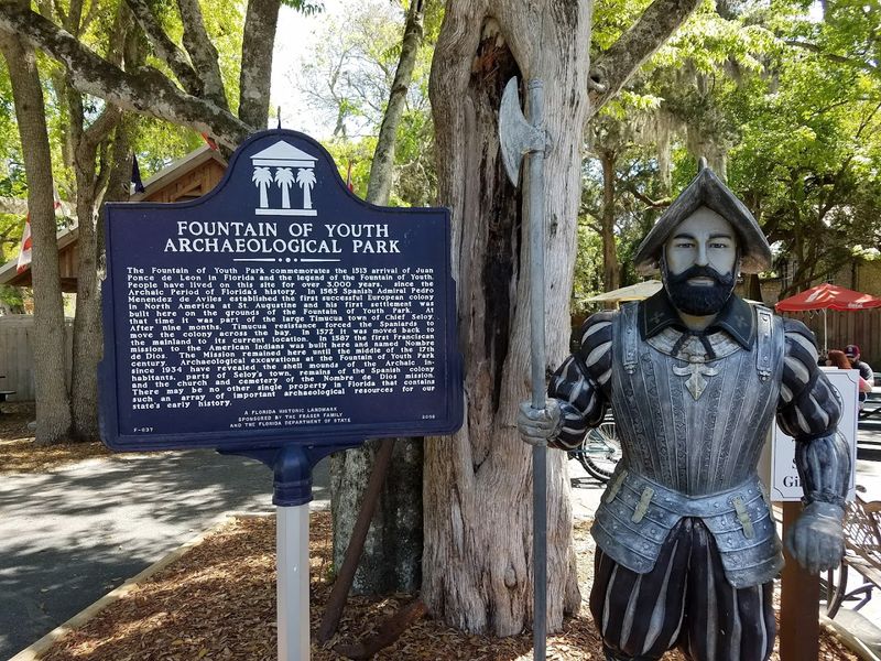 Ponce de Leon Statue 