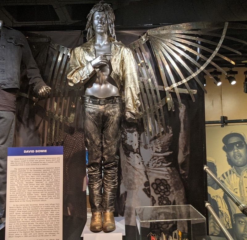 The Rock and Roll Hall of Fame Statues 
