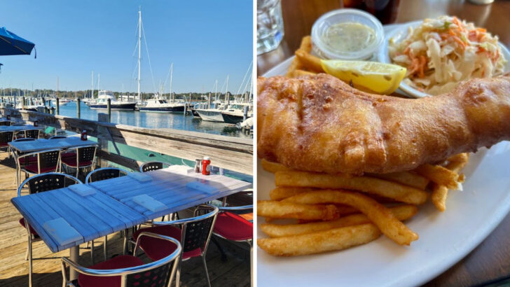 The fish and chips at this Connecticut landmark are what locals choose all year long