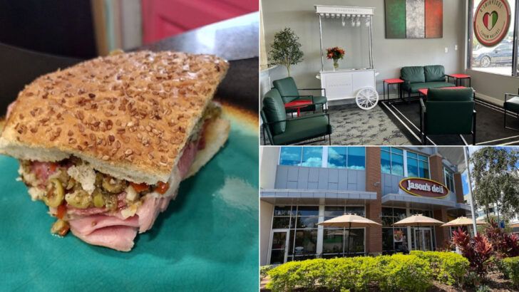 These 11 Florida Restaurants Serve Muffuletta Sandwiches Packed With Olive-Loaded Goodness