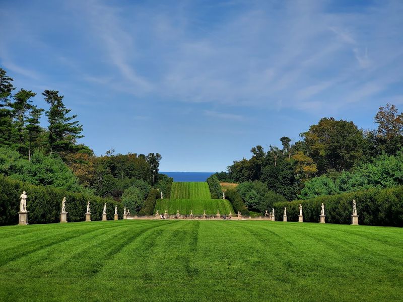 A Half-Mile Carpet of Green Leading to the Sea