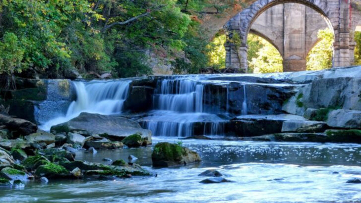 This Hidden Ohio Waterfall Overlook Reveals A Gorge Most People Never Expect To Find