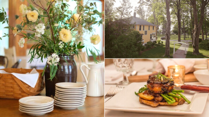 This Historic Michigan Inn Restaurant Feels Like A Hidden Lakeside Getaway In Plain Sight