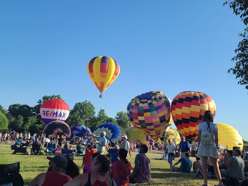 The Balloon Glow Steals The Show