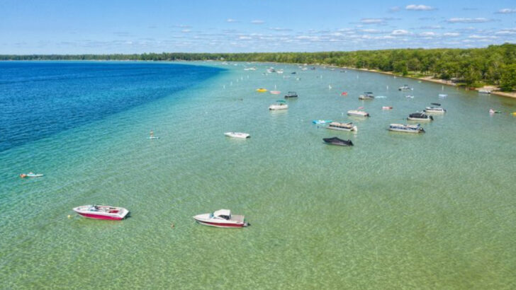 This Little-Known State Park In Michigan Offers Clear Water and Calm Surroundings