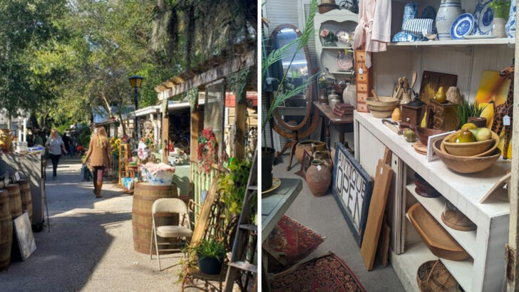 This Massive Antique Store in Florida Takes an Entire Day to Explore