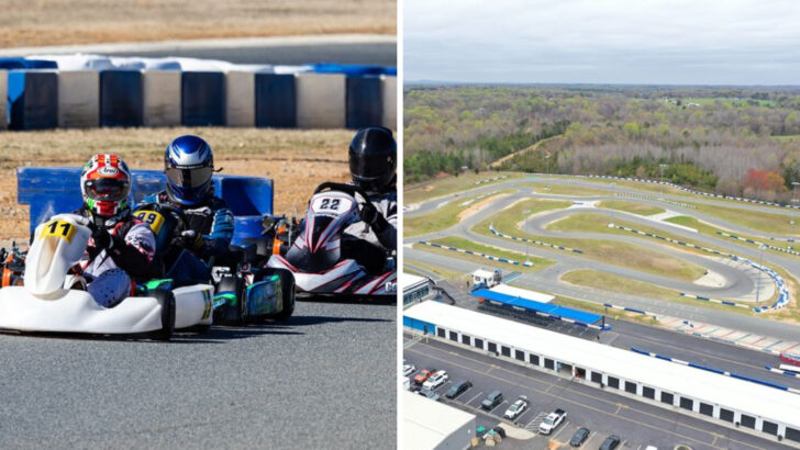 This Massive Go-Kart Track in North Carolina Delivers Fast-Paced Fun for Everyone