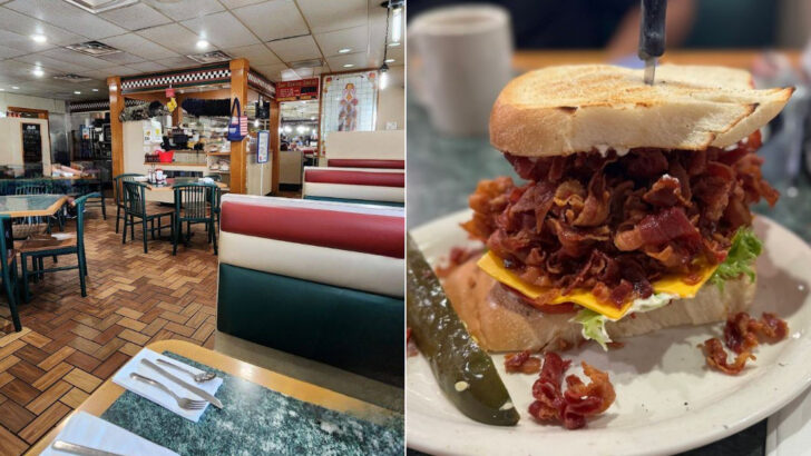 This Michigan Diner Serves A One-Pound BLT That Has Become A Legendary Roadside Challenge