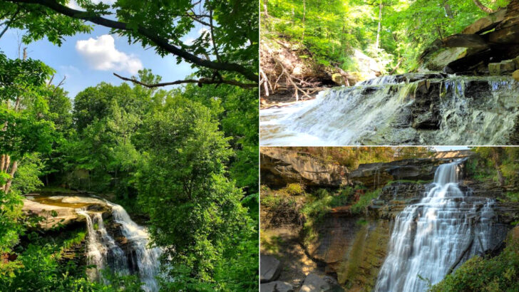 This Ohio Waterfall Drops Over 60 Feet Into A Gorge That Feels Surprisingly Dramatic