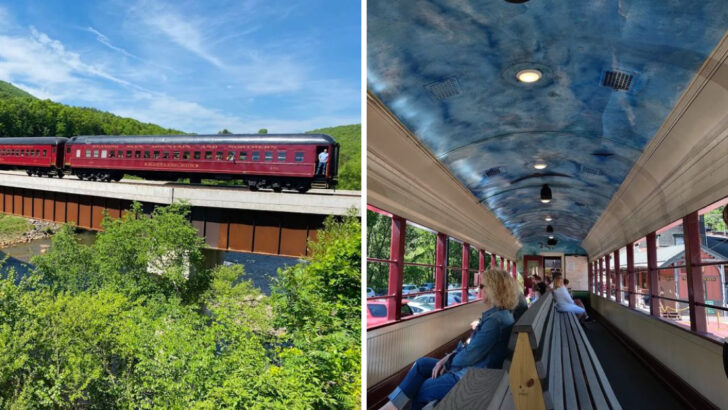 This Scenic Pennsylvania Mountain Train Ride Delivers the State’s Most Memorable Views