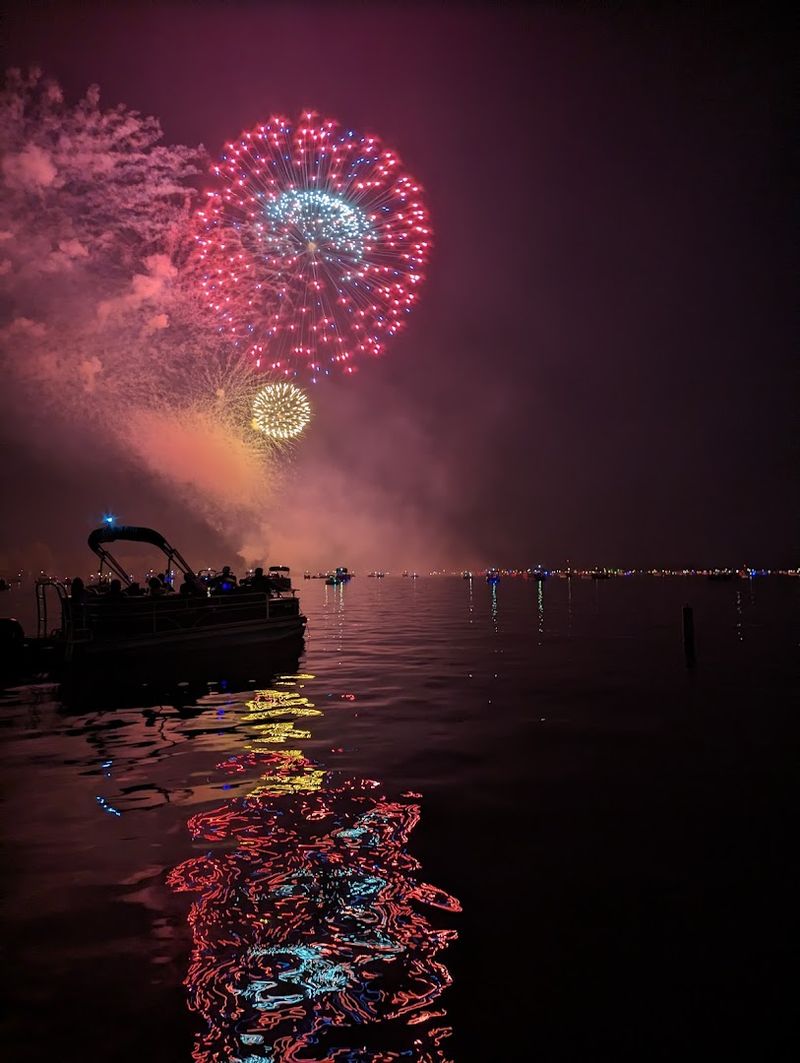 Fireworks at Buckeye Lake 