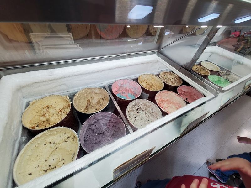 Hand-Dipped Ice Cream Station