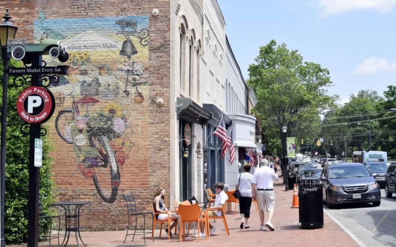 Main Street, Davidson, Mecklenburg County
