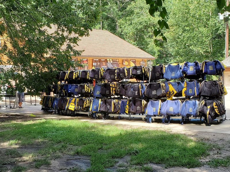 Complimentary Life Jackets in Every Size Imaginable