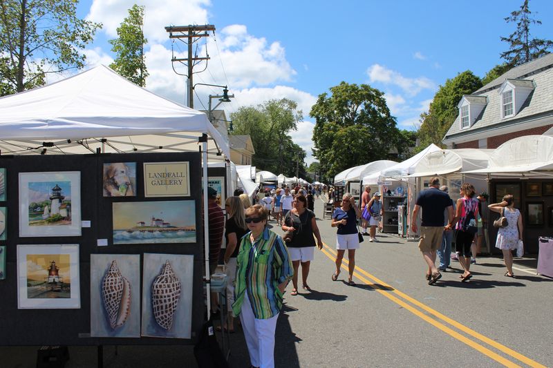 Mystic Outdoor Art Festival, Mystic, New London