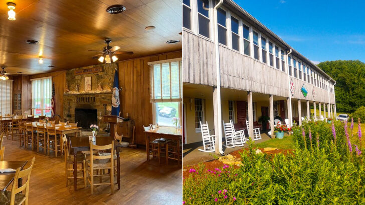 Why Travelers Keep Escaping To This Charming Virginia Mountain Lodge Restaurant