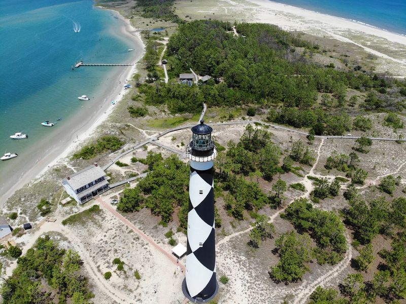 Climbing the Iconic Diamond-Patterned Lighthouse