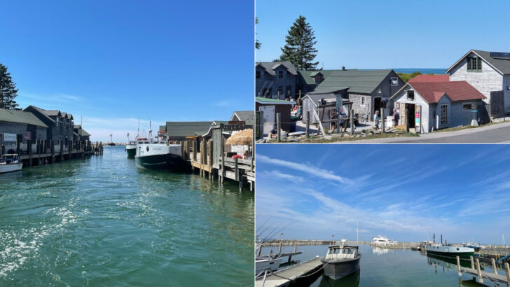You’ll Think You’ve Stepped Back In Time In This Hidden Michigan Fishing Village