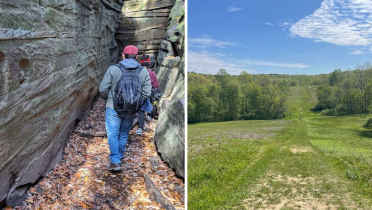 A 3.6-Mile Hike in Ohio That Leads to Some of the State’s Most Unusual Rock Formations