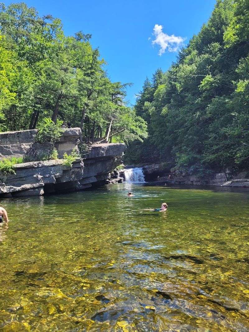 Swimming Holes Carved By Time