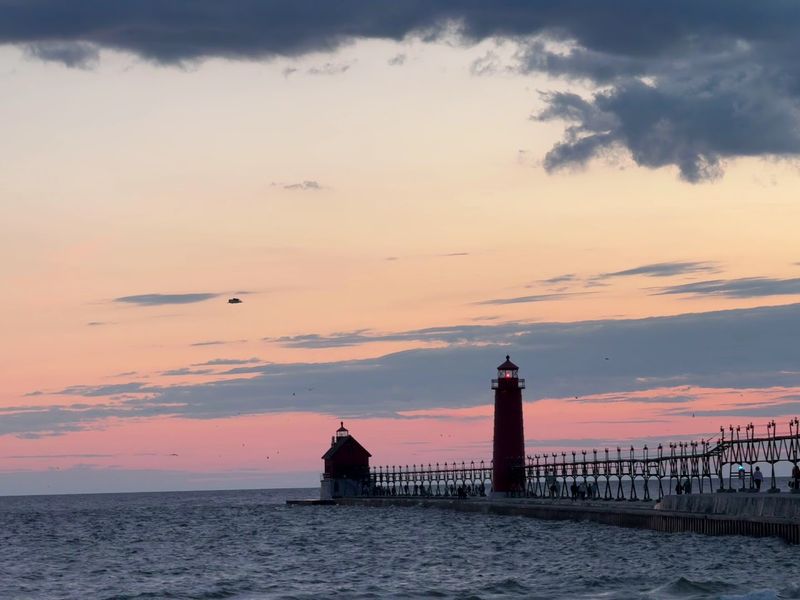Sunset Is When The Lighthouse Turns Legendary
