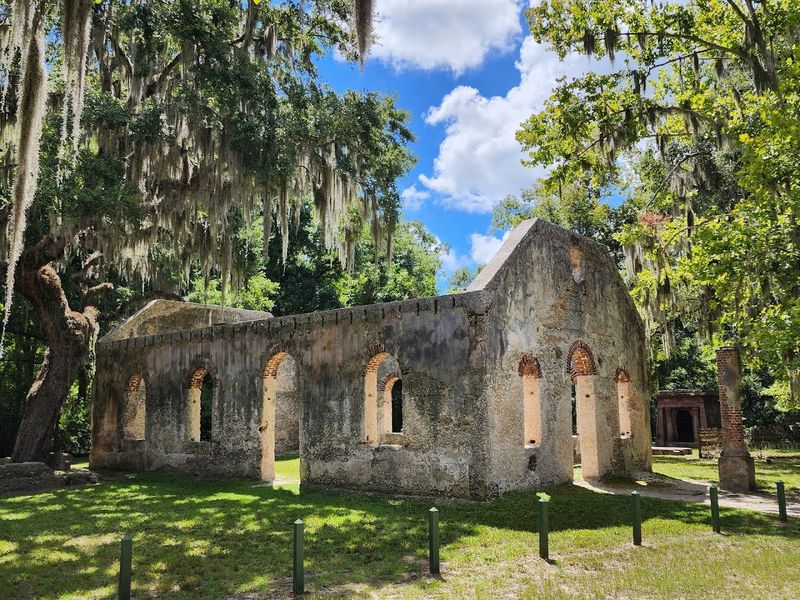Ruins Wrapped in Island Light