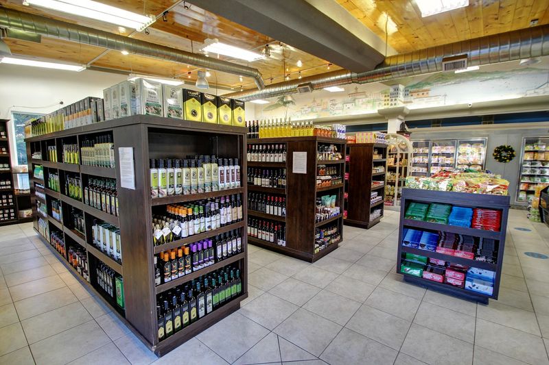 The Olive Section Feels Like a Trip to a Greek Village Market