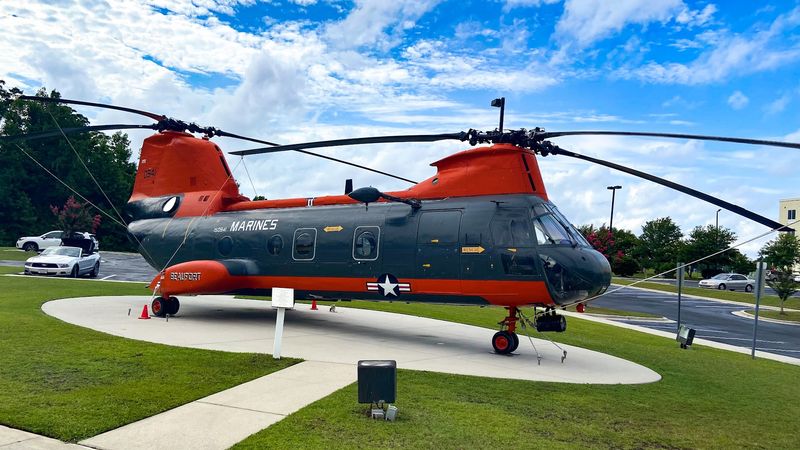 Marine Corps Flight History Near Cherry Point