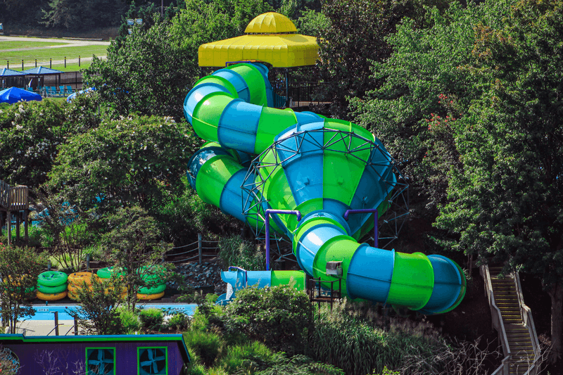 Slides that turn nerves into bragging rights