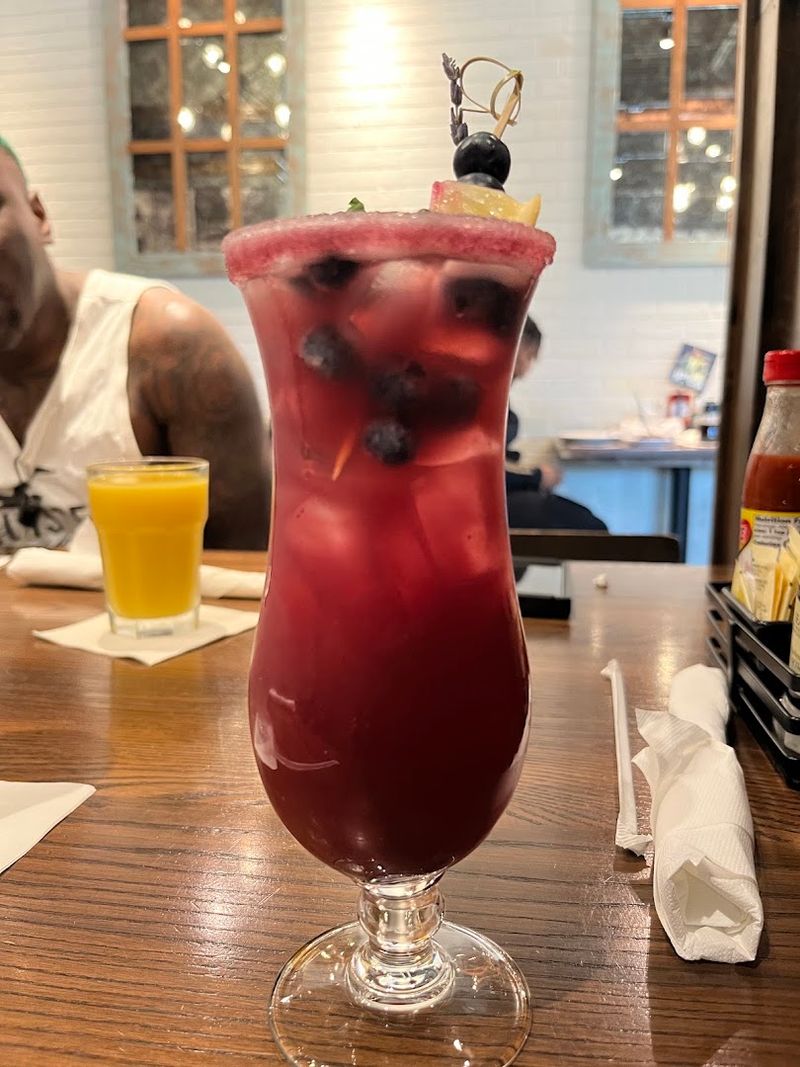 Signature Blueberry Mimosa